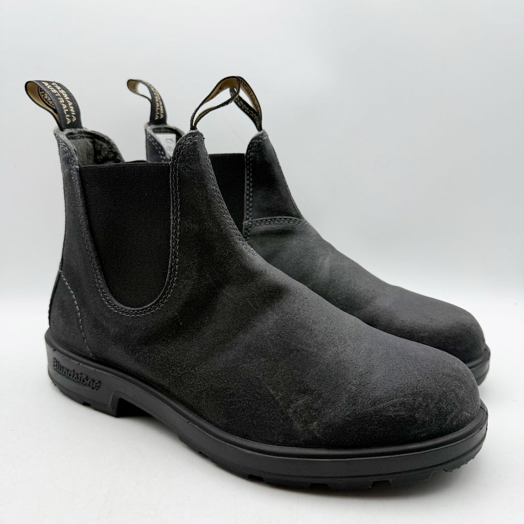 Blundstone Mens 1910 Chelsea Ankle Boots AUS 8 US 9 Grey Suede NIB