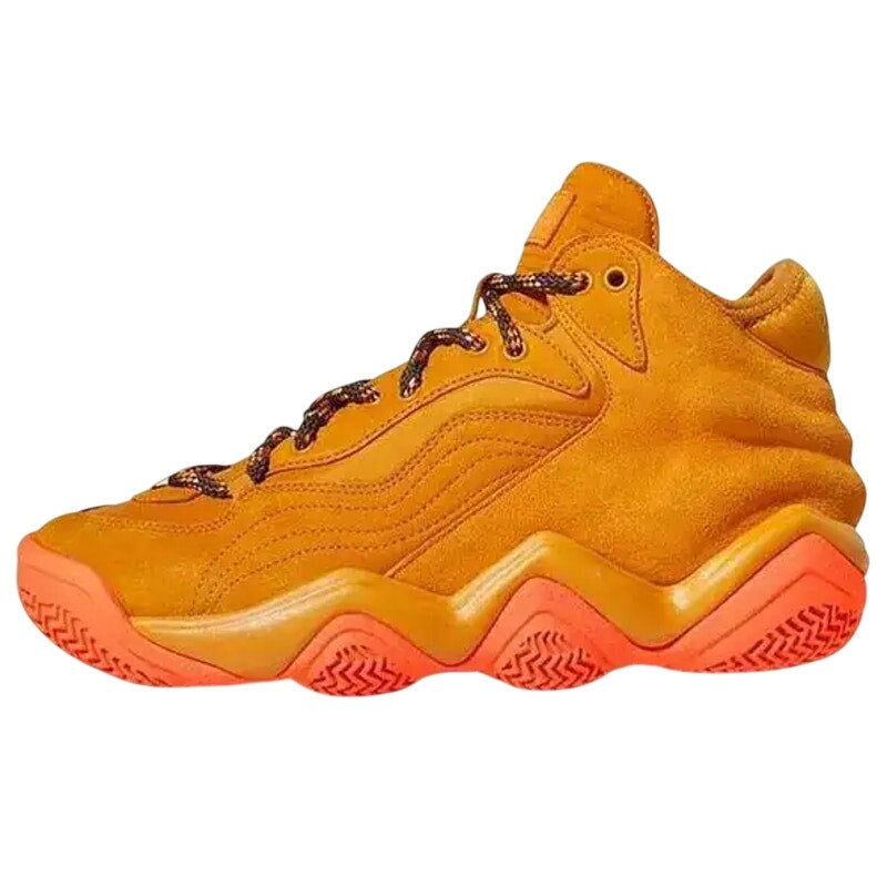 Adidas Mens X Ivy Park Top Ten 2000 Sneakers Size 8 Orange Athletic NWOB
