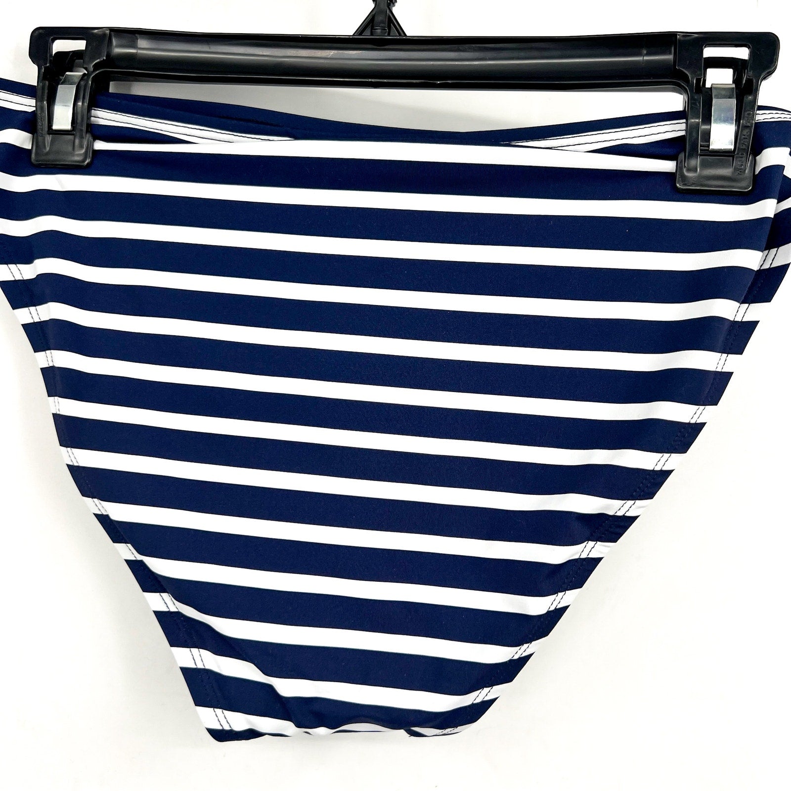 TOMMY BAHAMA Women's Coastline Stripe Hipster Bikini Bottom Small Blue White NWT