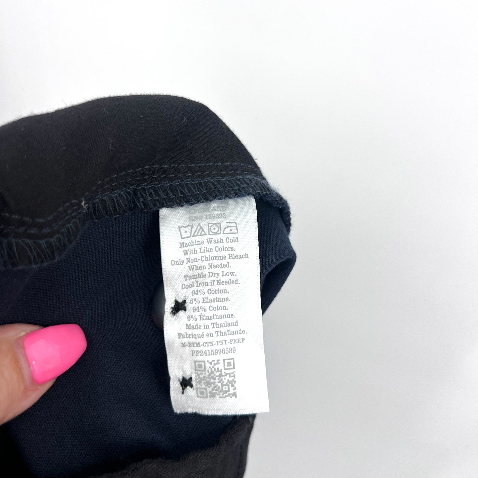 EVERLANE UNIFORM Men's The Performance Chino 36x32 Navy Blue Pants NWT