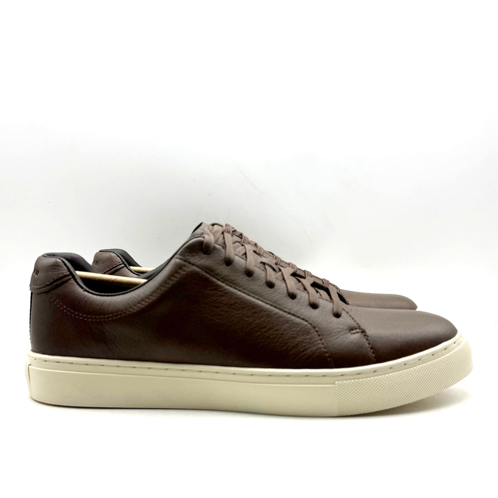 Cole Haan Mens Jensen Low-Top Casual Sneakers Size 11 EU 44 Brown Leather NIB