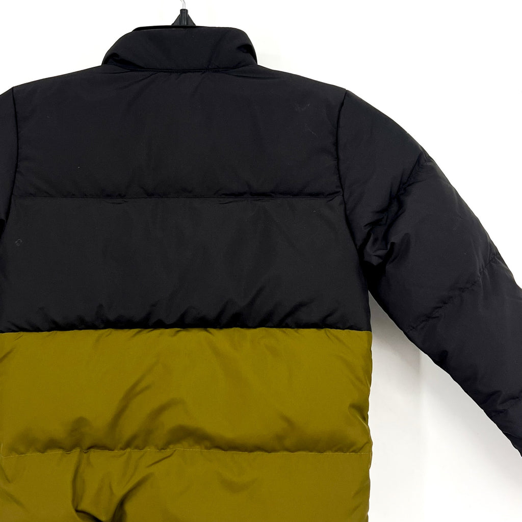THE NORTH FACE Kids North Down Reversible Puffer Coat Size 4 Black Green NWOT