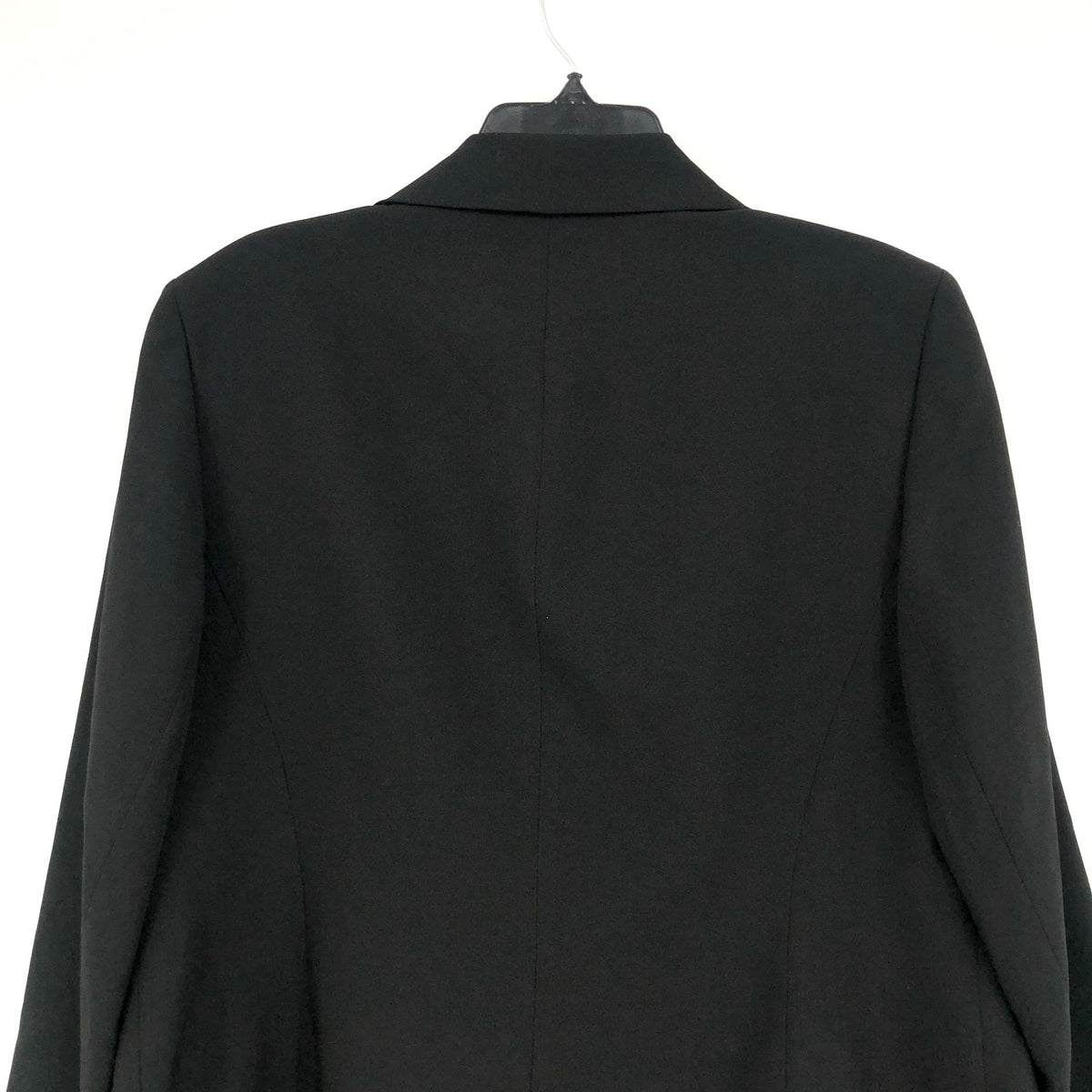LE SUIT Women's Single Button Blazer Size 14W Black Suit Jacket NWT