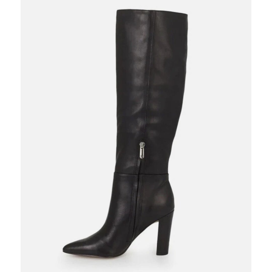 Sam Edelman Womens Raakel Knee High Boots Size 6 EU 36 Black Leather NWOB
