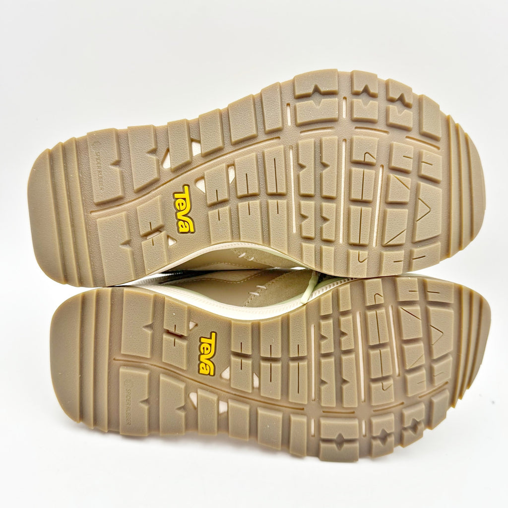 Teva Womens Terrawave Sneakers Size 6 EU 36 Cream Tan Leather NIB