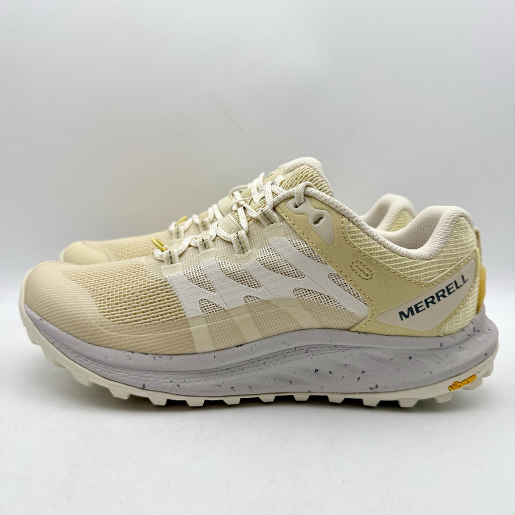 Merrell Womens Antora 3 Trail Running Sneakers US 9 Cream Yellow NWOB