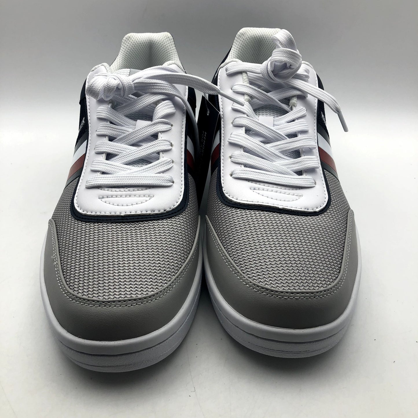 Tommy Hilfiger Mens Lessio Casual Sneakers Size 12 Grey Blue Red NIB