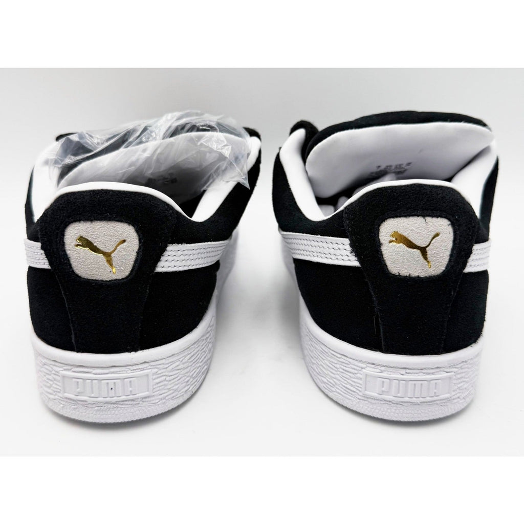 Puma Womens Suede XL Lace Up Sneakers Size 9.5 EU 40.5 Black White NWOB