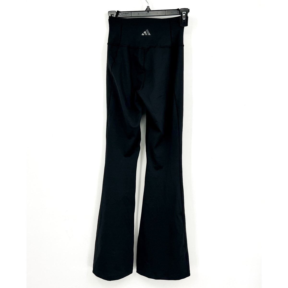 ADIDAS Women's All Me Essentials Flare Leggings Small Black Stretch NWT
