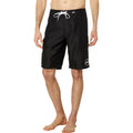 O'NEILL Men's Santa Cruz Solid 2.0 Boardshorts Size 28 Small Black White NWOT