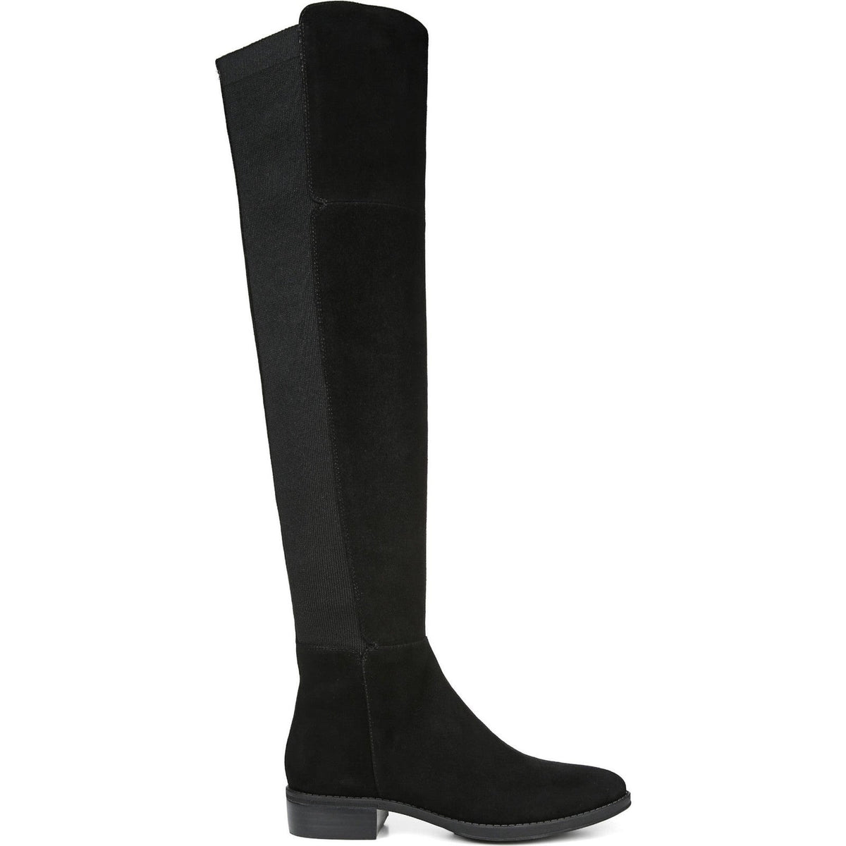Sam Edelman Womens Pam Over the Knee Boots Size 7.5 EU 37.5 Black Suede NWOB