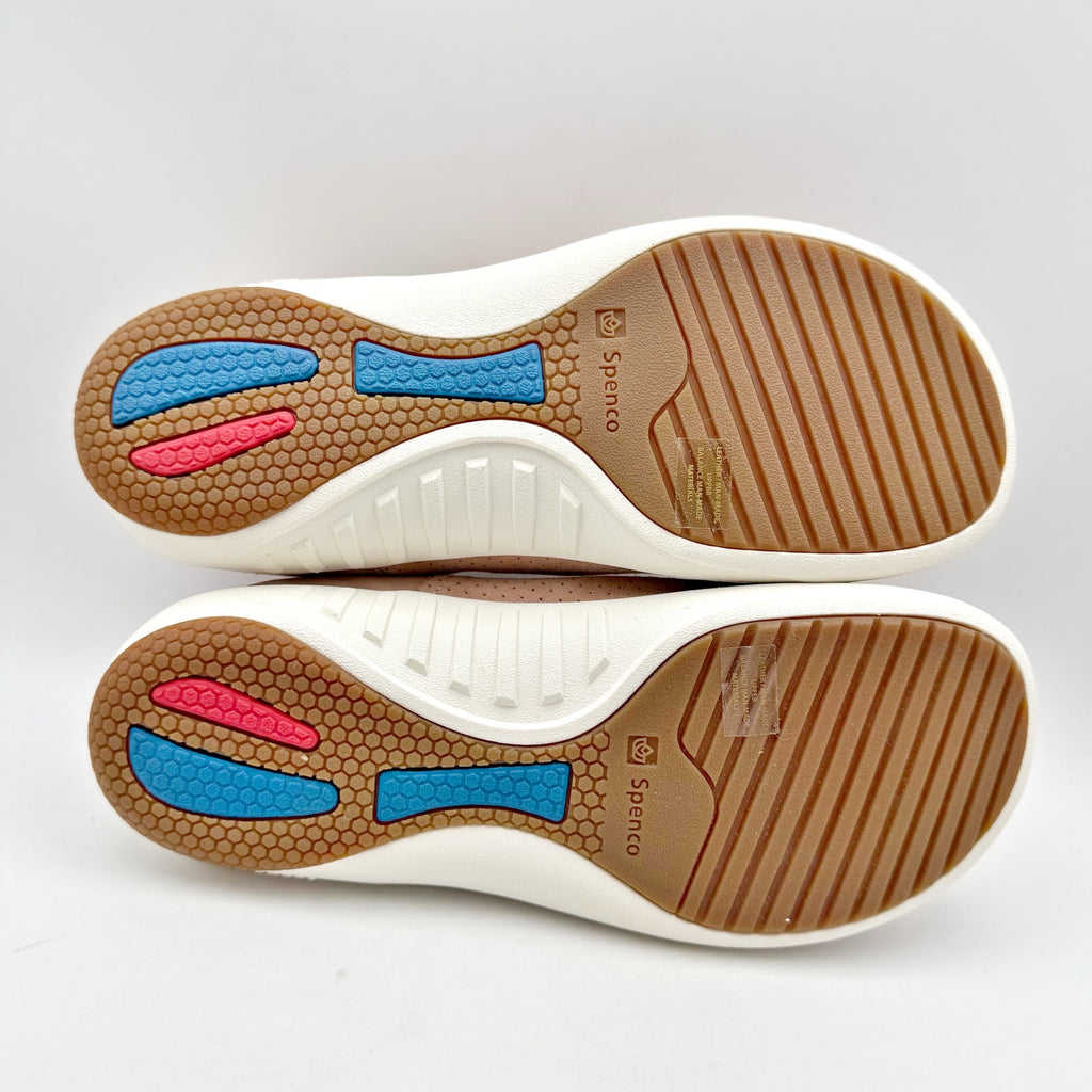 Spenco Waco Womens Siesta Convertible Slip On Shoes Size 9.5 Wide Pink Suede NIB