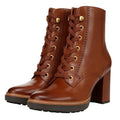 Naturalizer Womens Callie Heeled Boots US 10.5 M EU 41.5 Brown Leather NIB