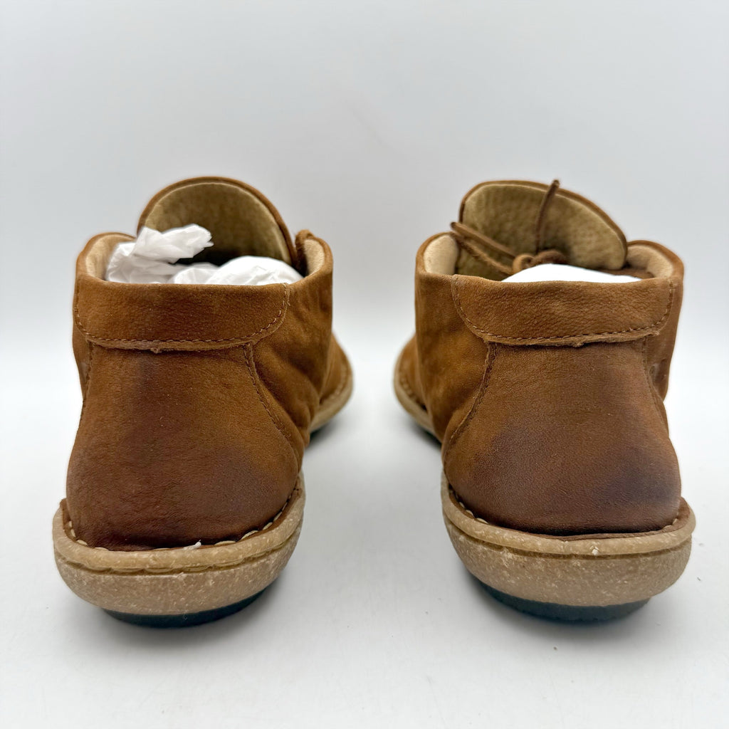 Born Womens Nuala ll Ankle Booties US 9 EU 39.5 Brown Nubuck Leather NWOB