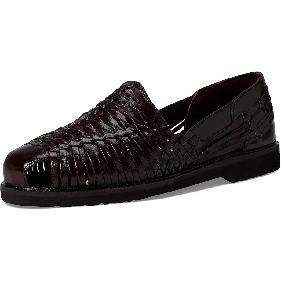 Deer Stags Mens Antonio Sandals US 11 M EU 44 Dark Brown Leather NIB