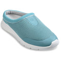Spenco Womens Bliss Slip-on Shoes Size 10 B Aqua Blue Casual Mules NIB