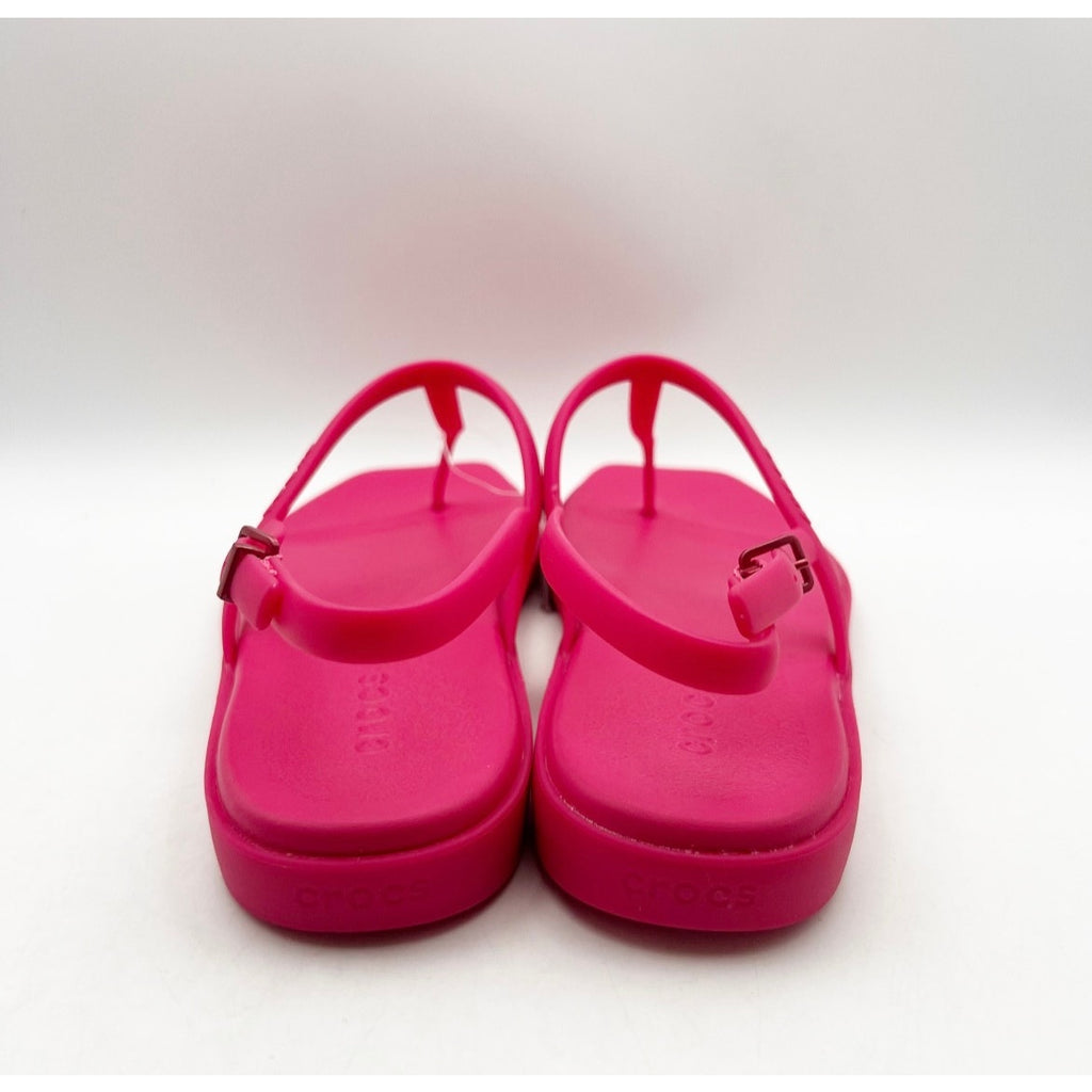 Crocs Women's Miami Thong Sandal Size 11 Dragon Fruit Pink Flip Flop NWT