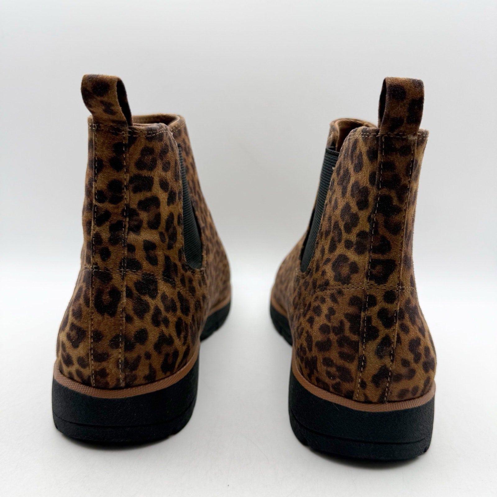 Dr. Scholls Womens Northbound Chelsea Ankle Boots US 7.5 Wide Brown Black NWOB