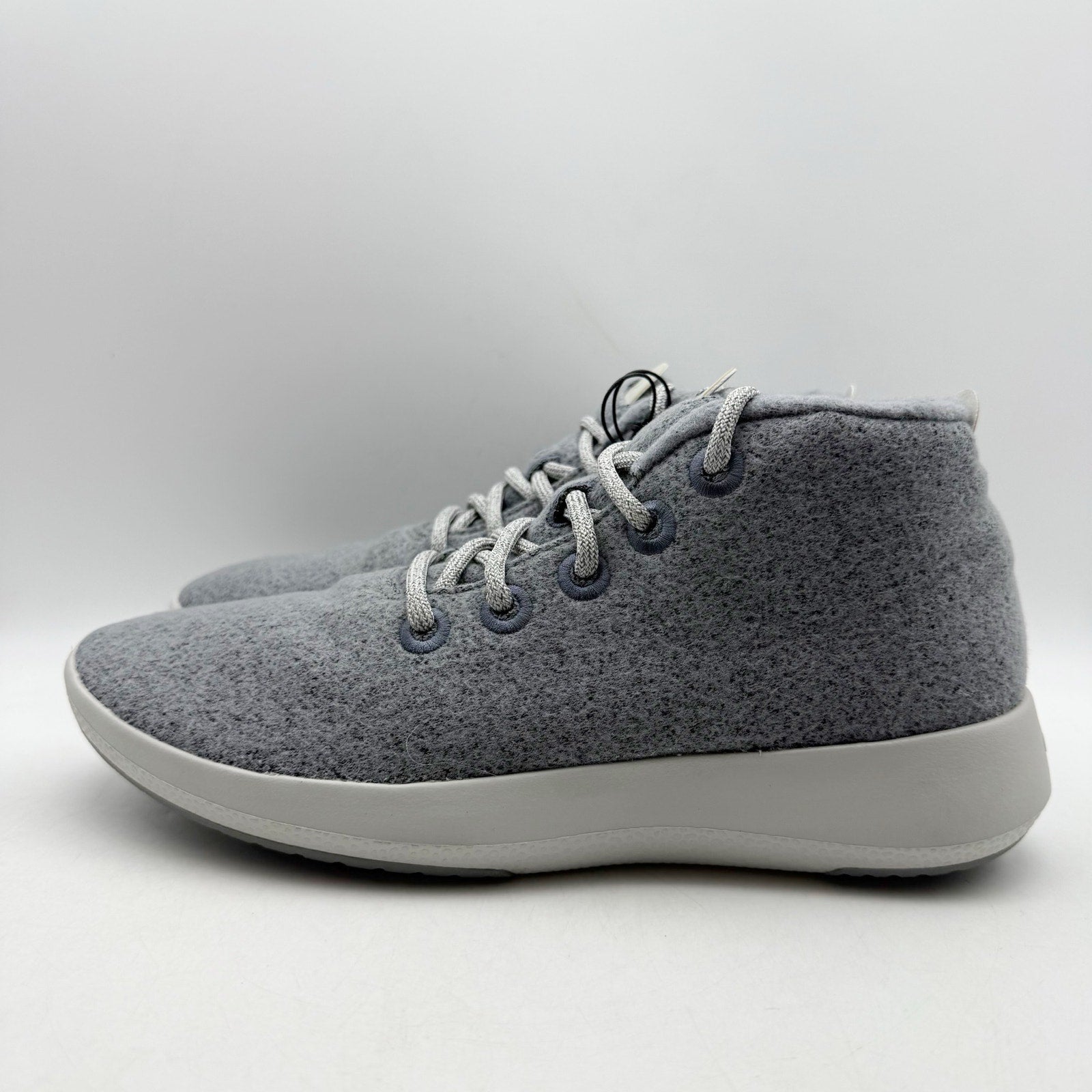 Allbirds Mens Wool Runner Mizzles Sneakers US 9 Medium Grey High Tops NWT