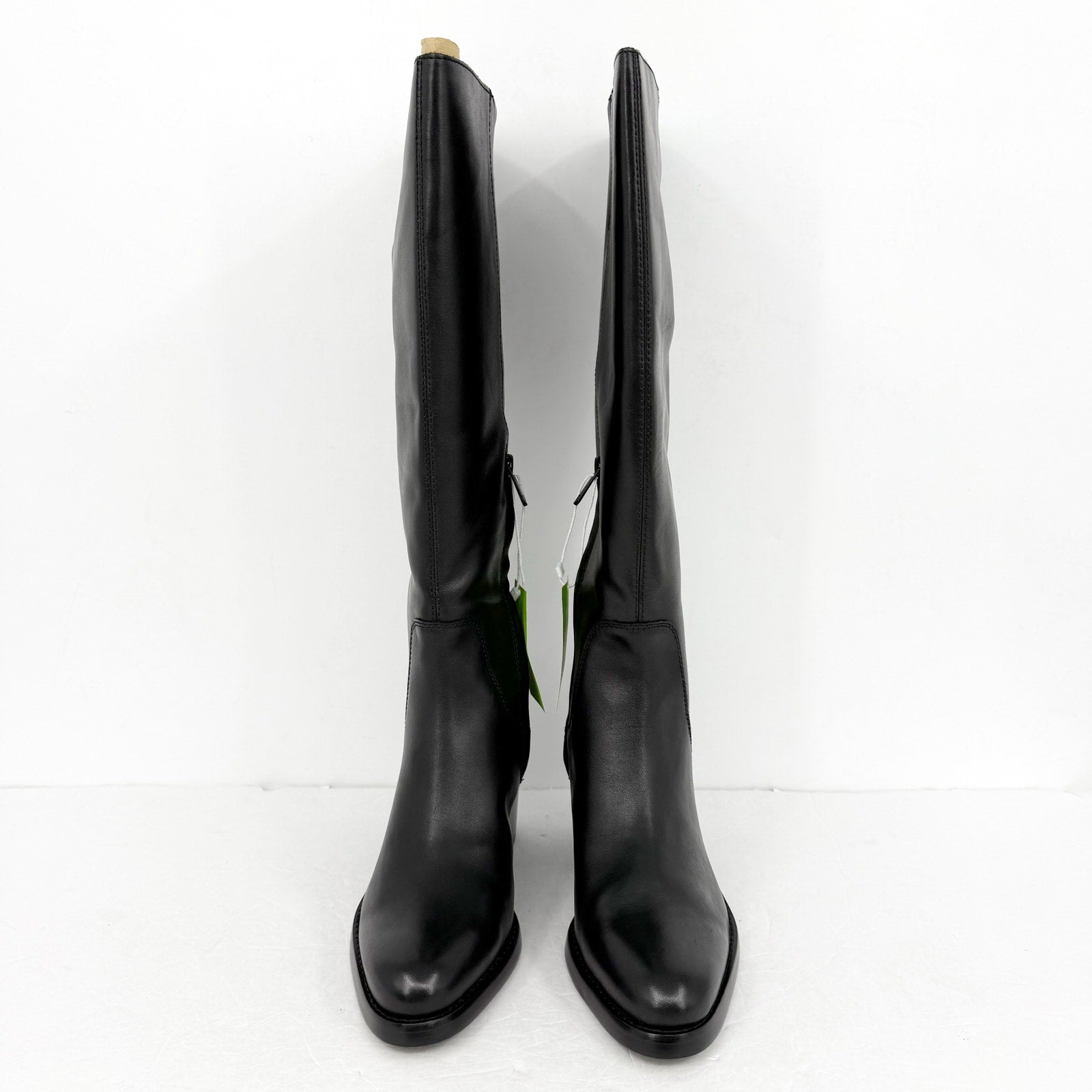 Sam Edelman Womens Soyer Knee High Boots US 8.5 M EU 39 Black Leather NIB