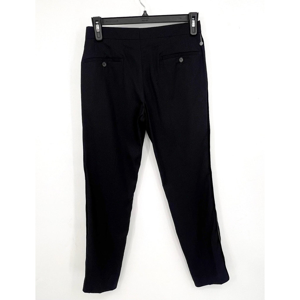 THE SAVILE ROW Mens Berwick Slim Straight Dress Pants 30X30 Black NWOT
