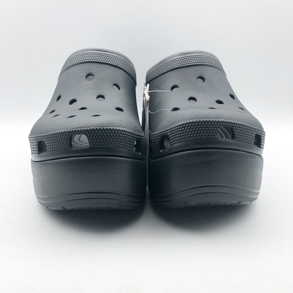 Crocs Womens Siren Crush Clogs Size 12 Black Platform Heels NWT