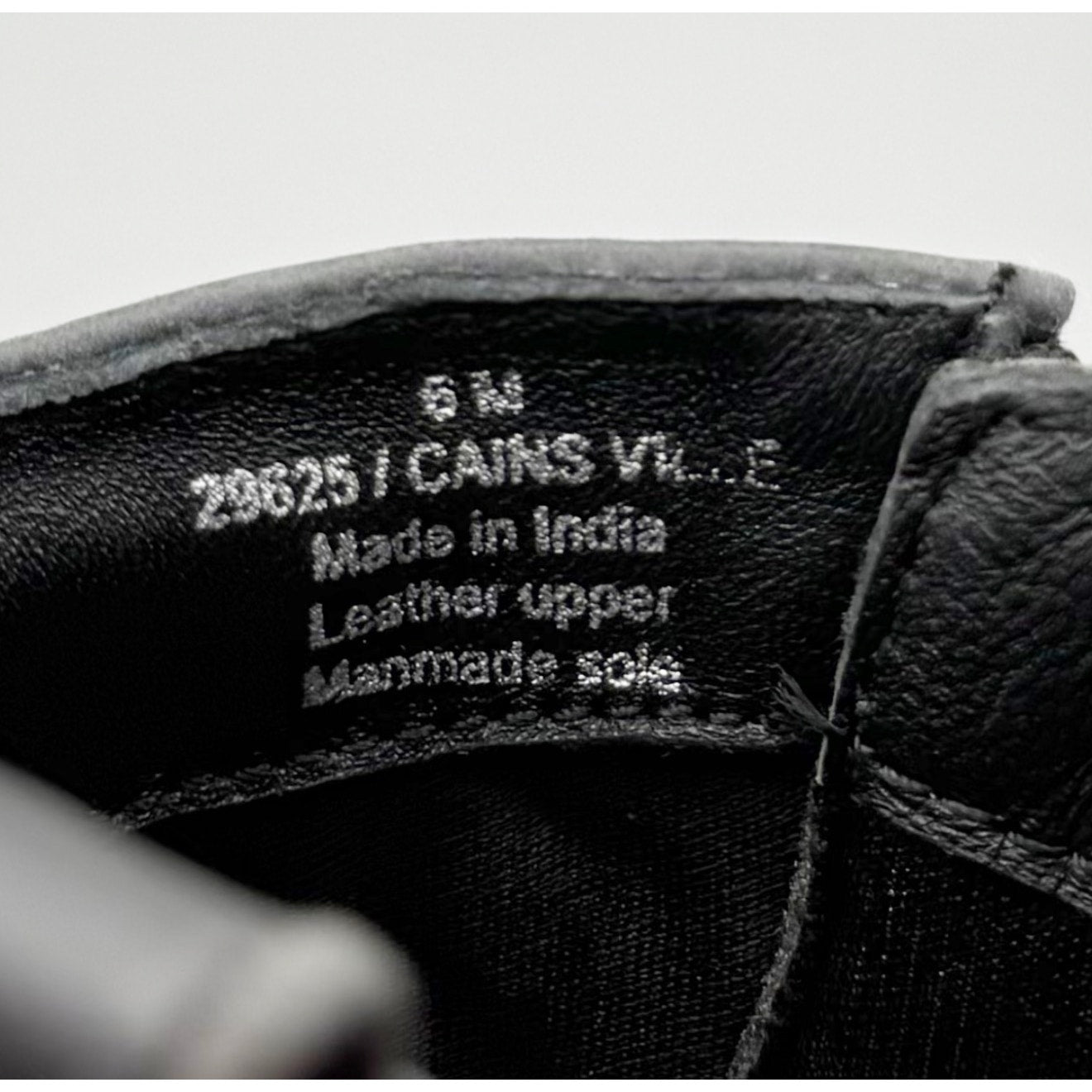 Diba True Women's Cains Ville Western Bootie US 6 M Black Charcoal Leather NWOB