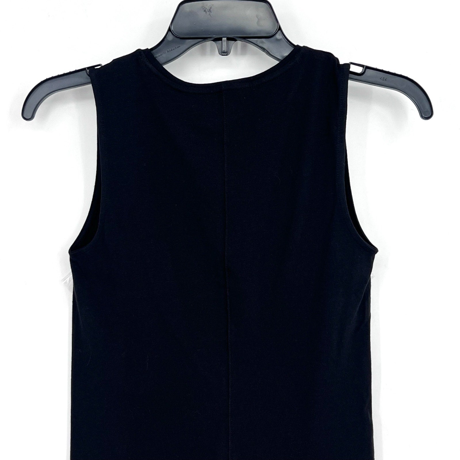 EVERLANE Women's The Supima Form Tank Top Medium Black Sleeveless Crewneck NWT