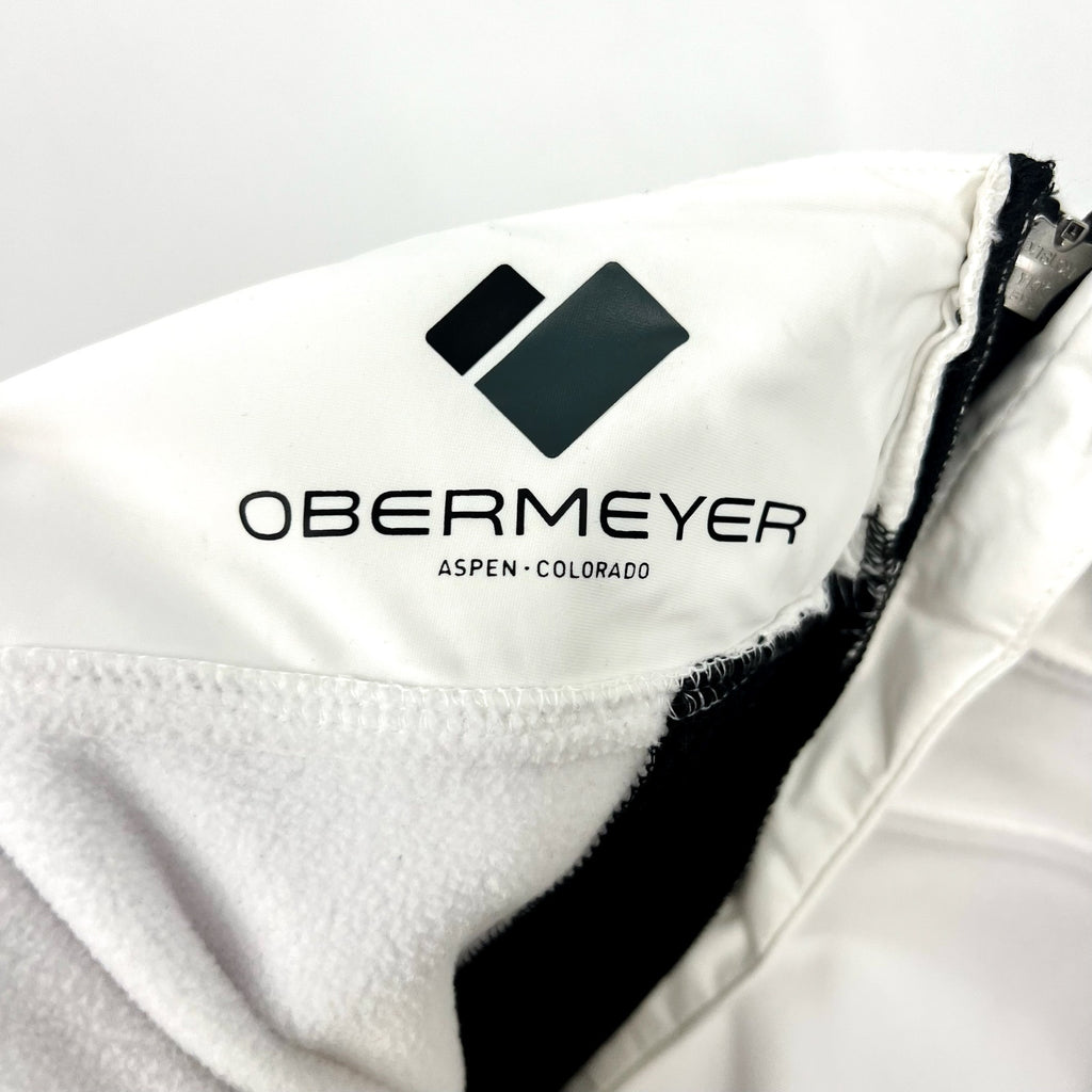 Obermeyer Womens Jinks ITB Softshell Ski Pants Size 14 White Waterproof NWT