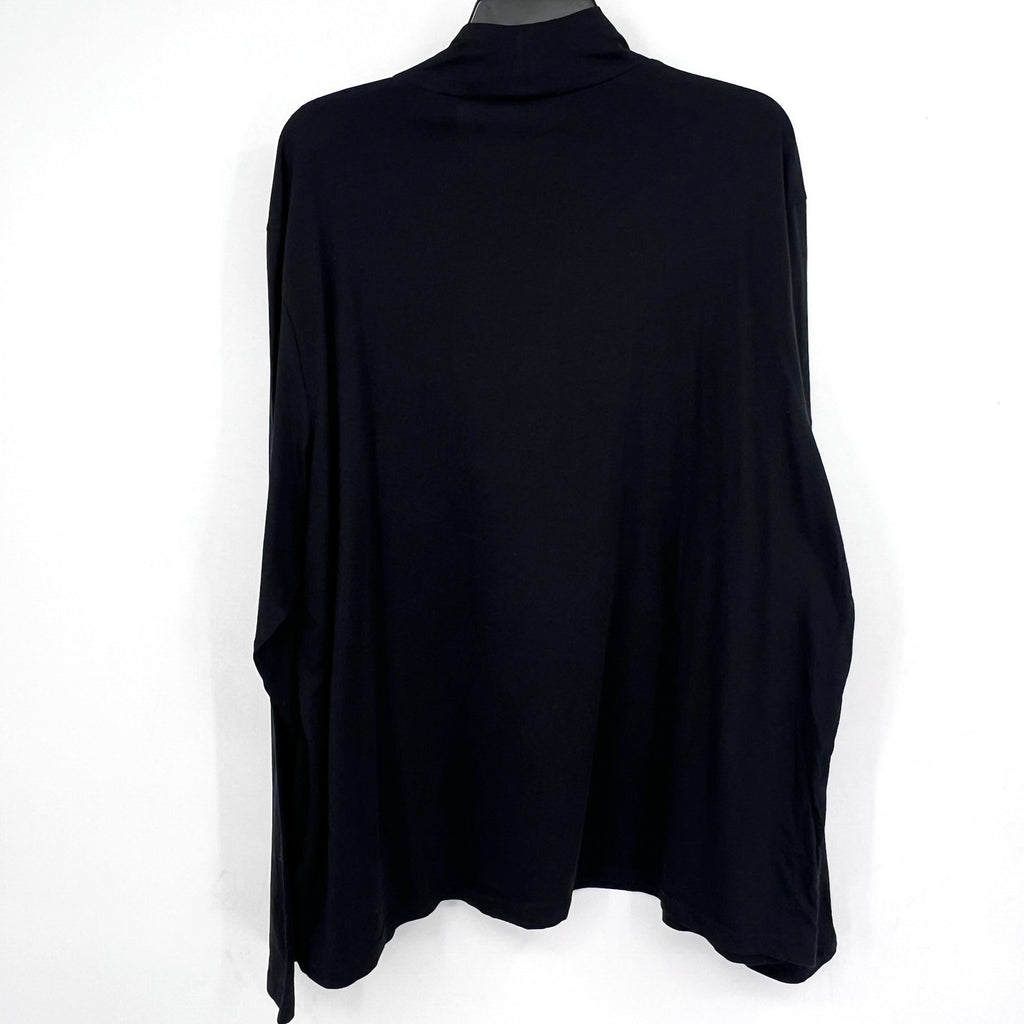 EVERLANE UNIFORM Mens The Organic Cotton Turtleneck XXL Black NWT