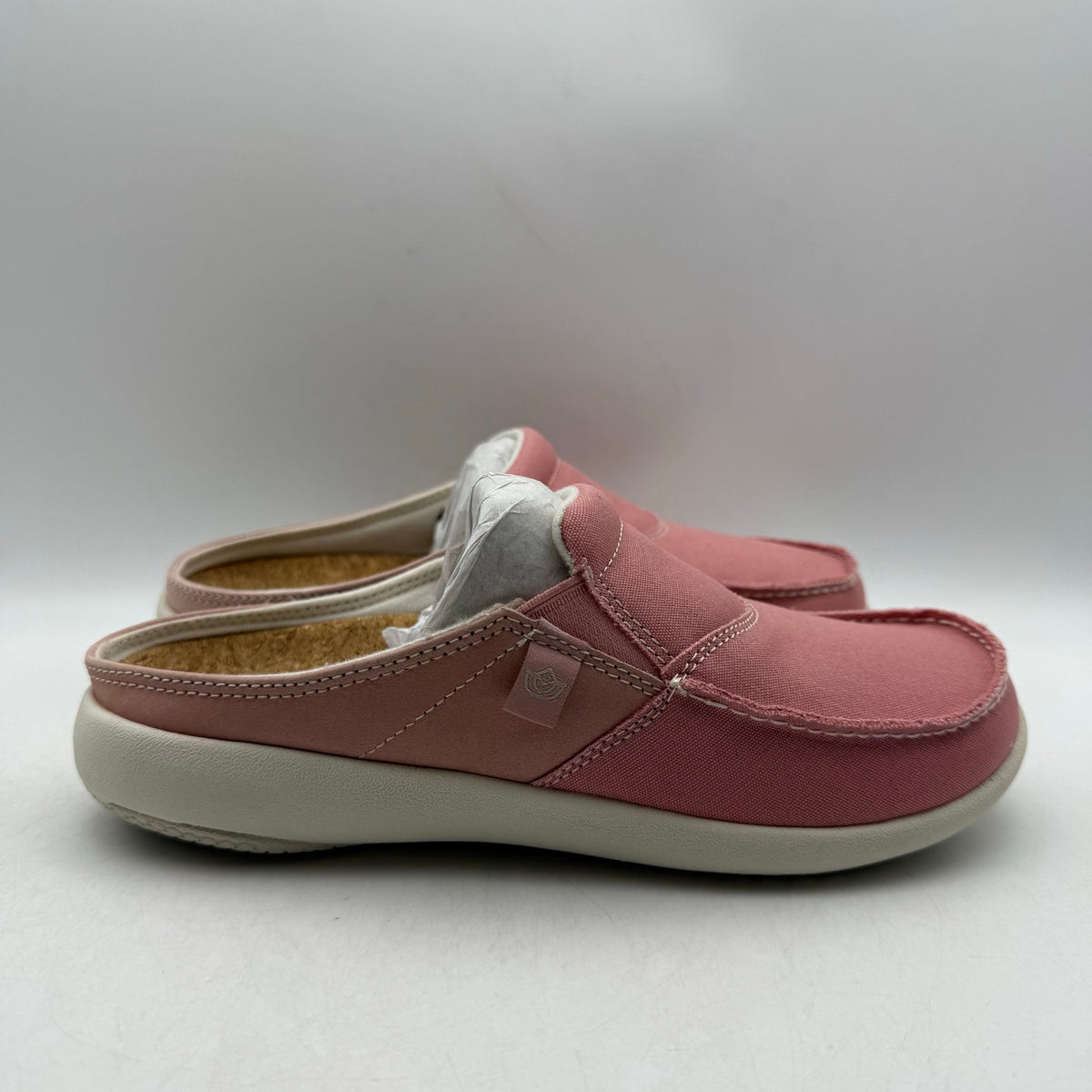 Spenco Womens Siesta Spring Slide Shoe Size 6.5 Pink Water Resistant Slip On NIB