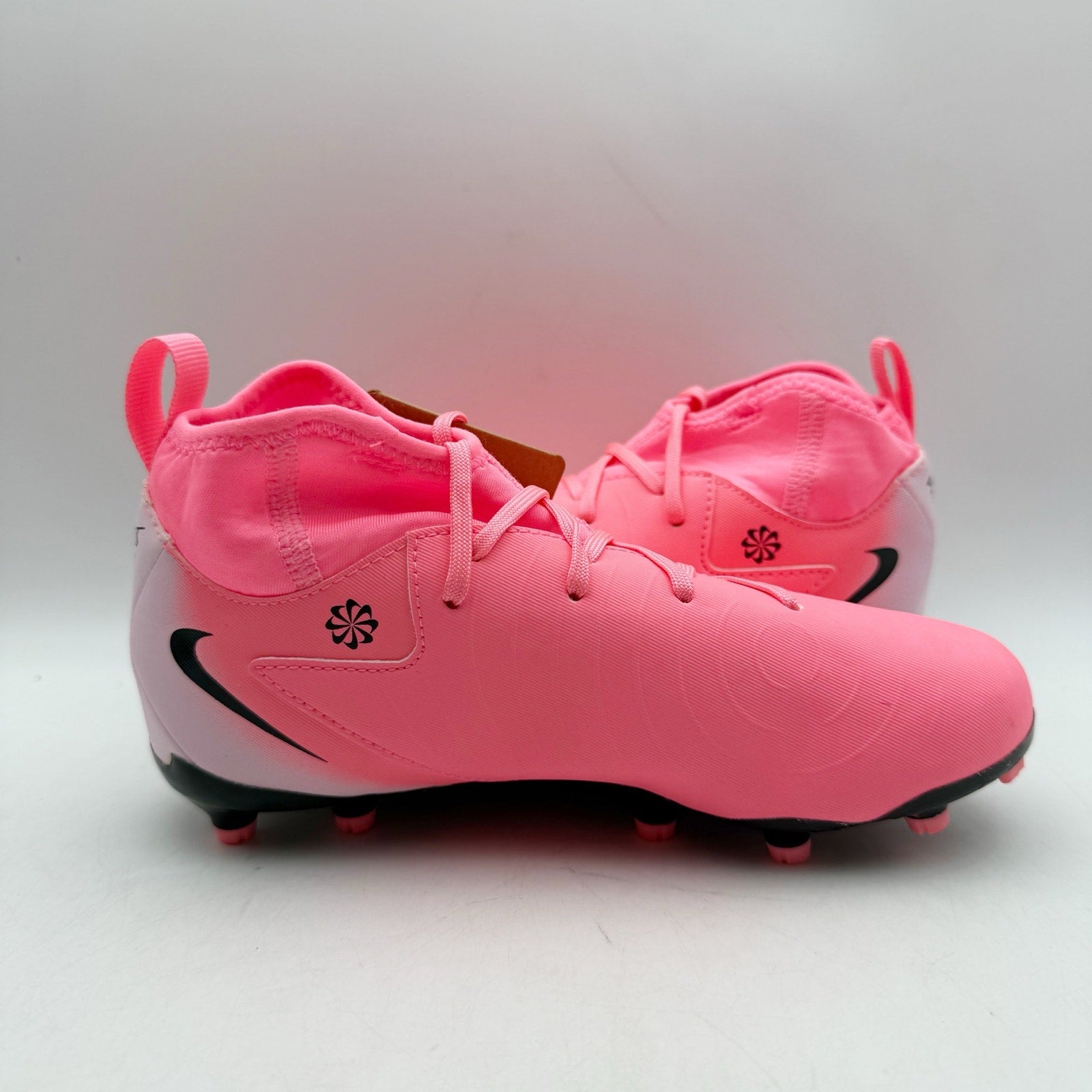 Nike Kids Phantom Luna 2 Academy TF Soccer Shoes US 1 Pink Turf NWOB