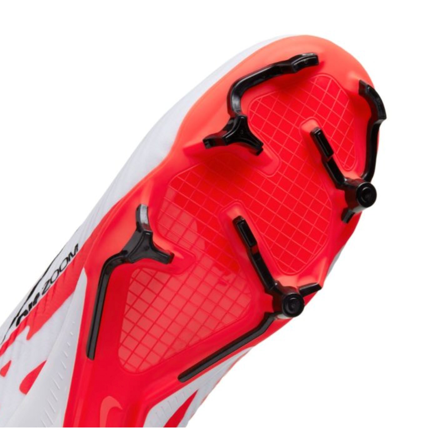 Nike Mens Zoom Vapor 15 Academy MG Soccer Cleats US 11.5 White Red DJ5631 NWOB