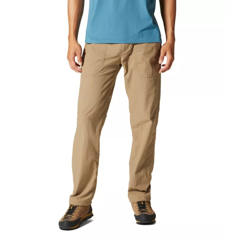 MOUNTAIN HARDWEAR Men's Stryder Pants Size 34 Tan Trail Dust Lightweight NWT