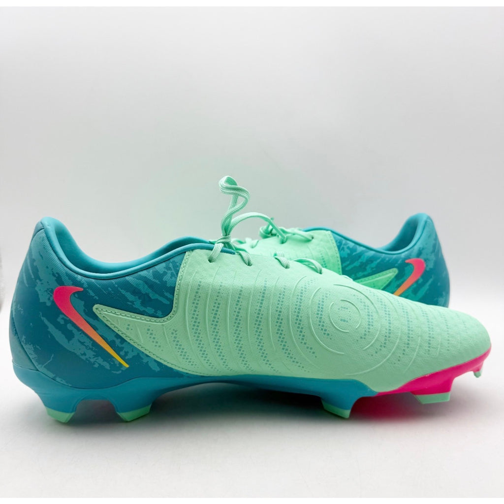 Nike Mens Phantom GX 2 Academy LV8 MG Soccer Cleats US 12 Green FJ2553 NWOB