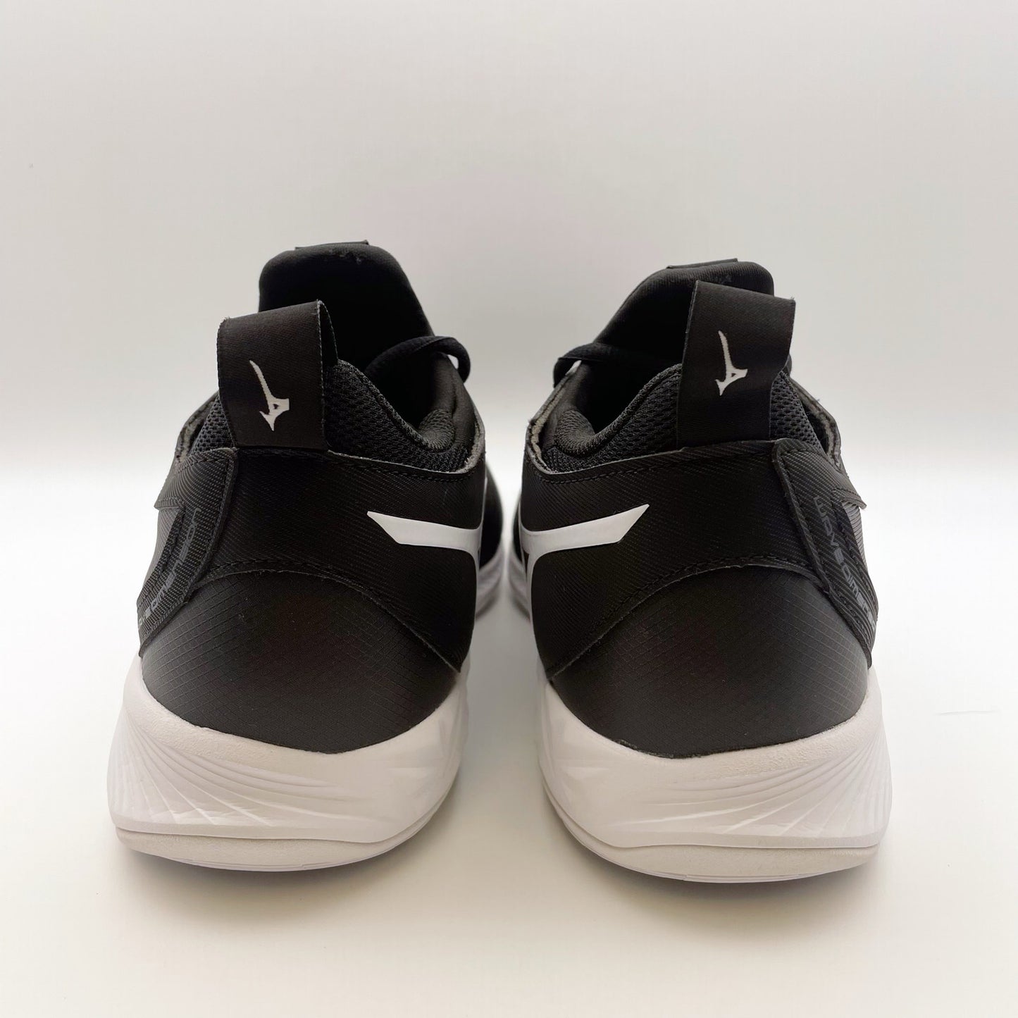 Mizuno Womens Wave Dimension Sneakers US 10.5 EU 42 Black White Athletic NIB