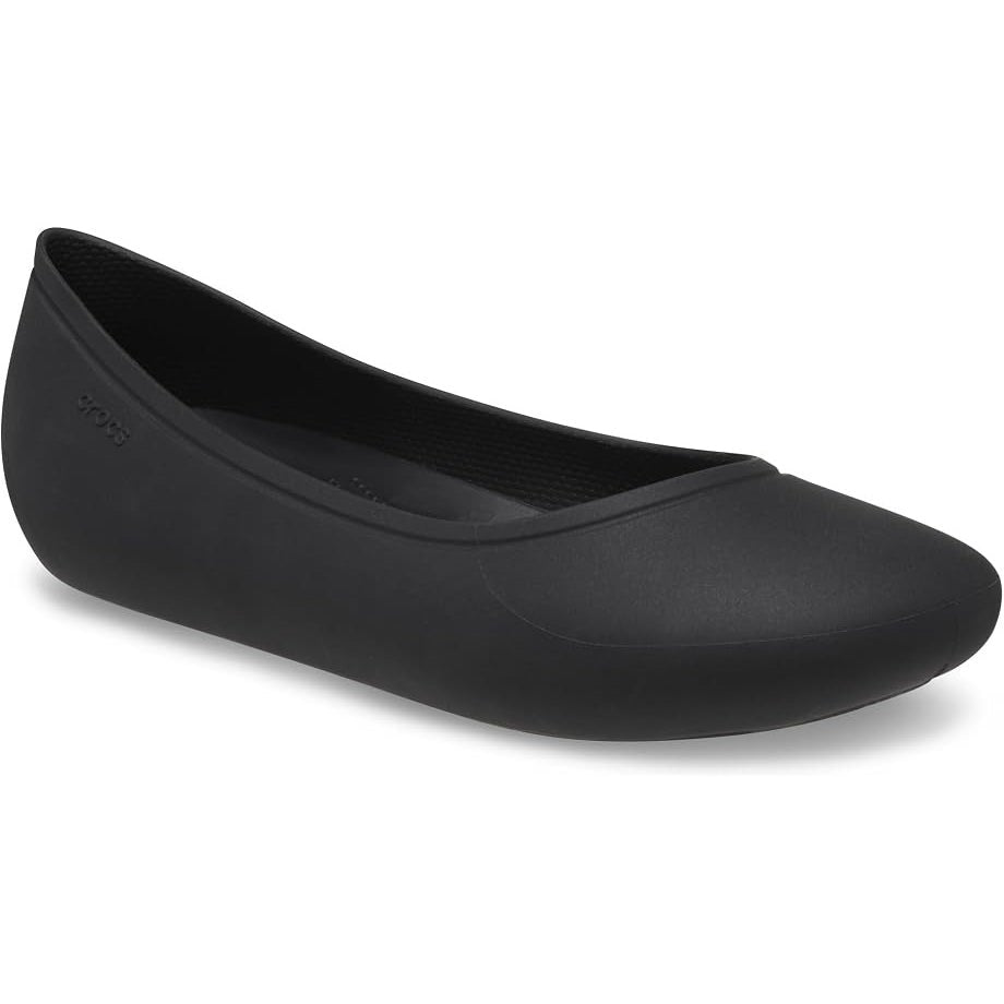 Crocs Womens Brooklyn Ballet Flats Size 7 EU 37-38 Black Slip On NWOT/NWOB