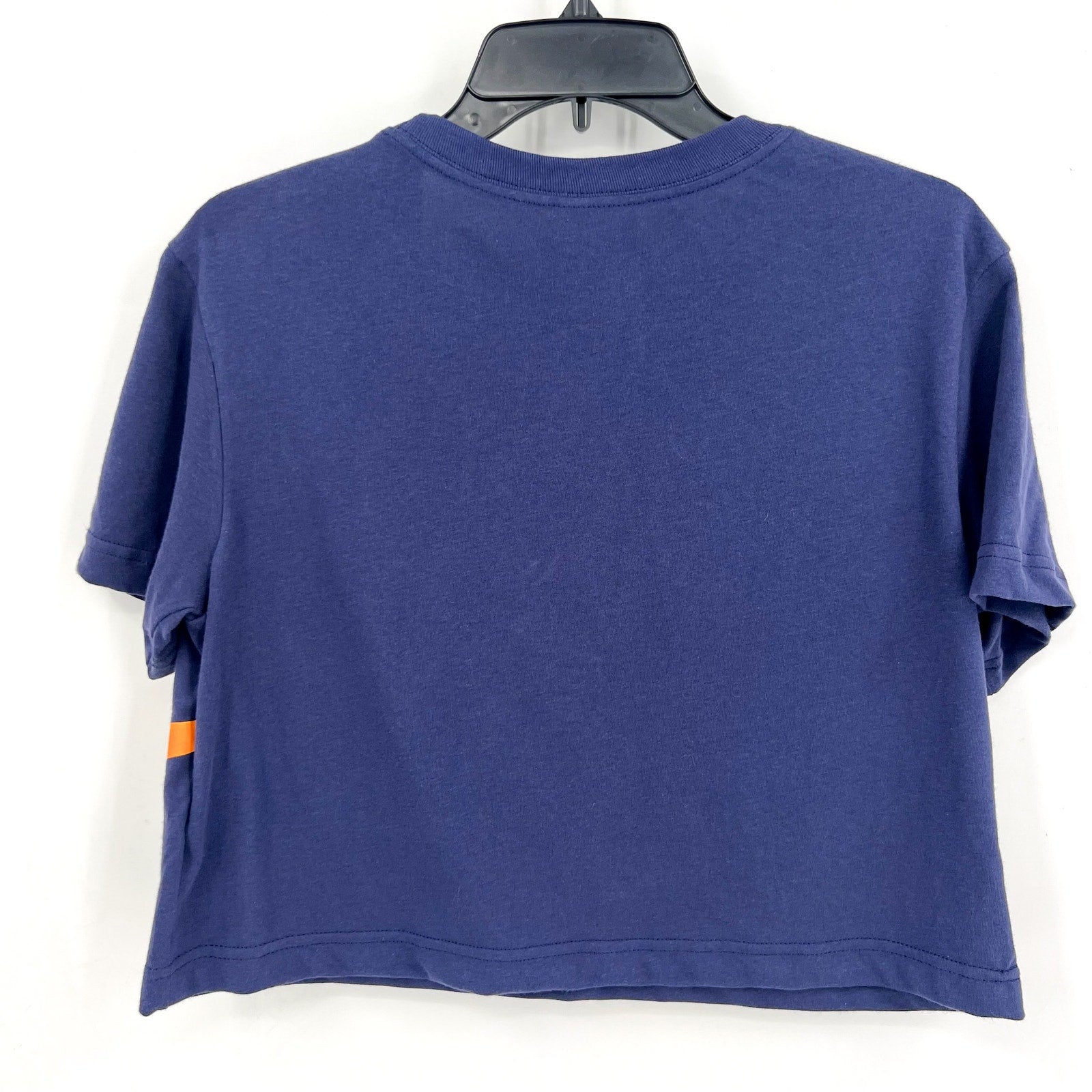 NIKE Womens Houston Astros City Connect Cropped T-Shirt XS Navy Blue NWT