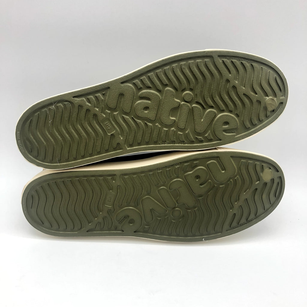 Native Mens Jefferson Slip On Shoes Size 12 Rookie Green EVA Waterproof NIB