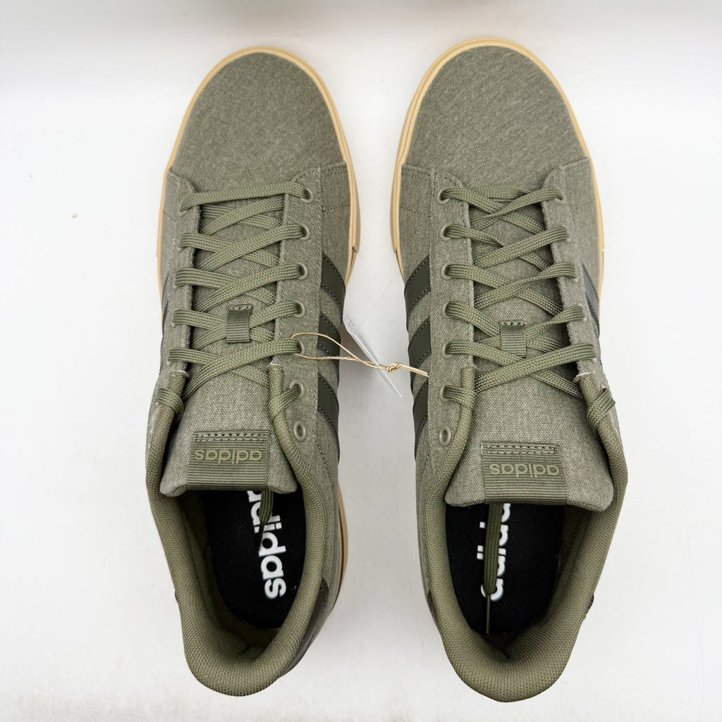 Adidas Mens Daily 4.0 Casual Sneakers Size 13 Olive Green Gum NIB
