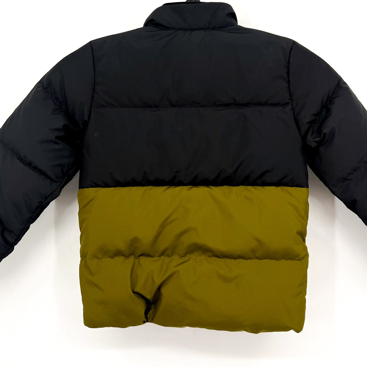 THE NORTH FACE Kids North Down Reversible Puffer Coat Size 4 Black Green NWOT