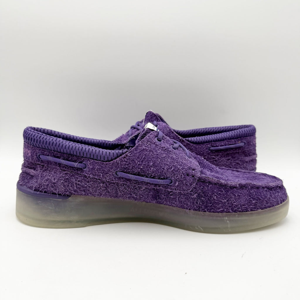 SPERRY x Concepts Mens 3-Eye Cup Top-Sider Loafers Size 13 Purple Suede NWOB