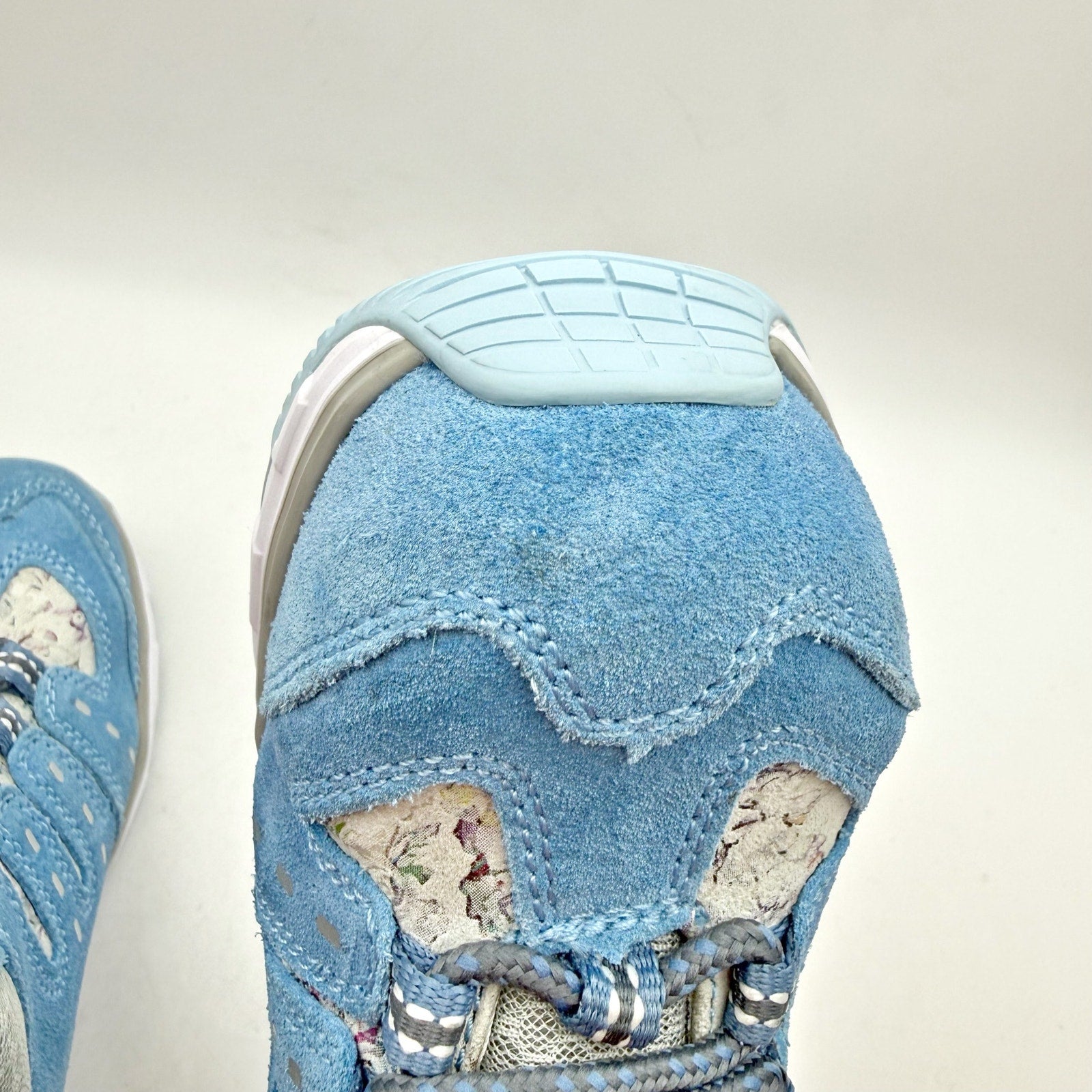 Moxie Trades Womens Trisha Work Boots US 5 EU 36 Blue Suede SR Composite Toe NIB