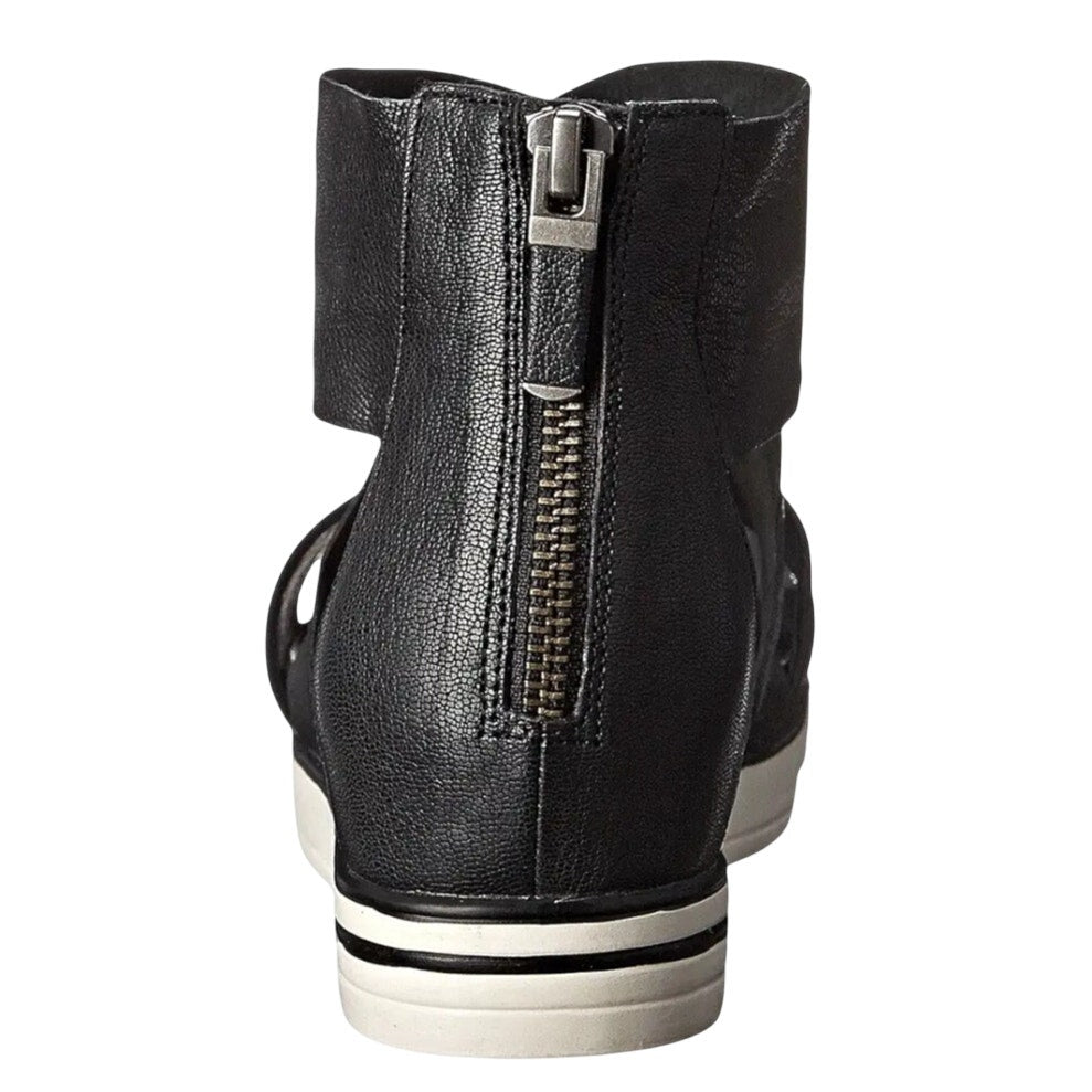 Eileen Fisher Womens Sport Sandals US 9.5 M EU 40 Black Leather NIB