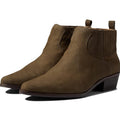 LUCKY BRAND Womens Hikalli Ankle Bootie Size 6 Brown Green Boot Leather NWOB