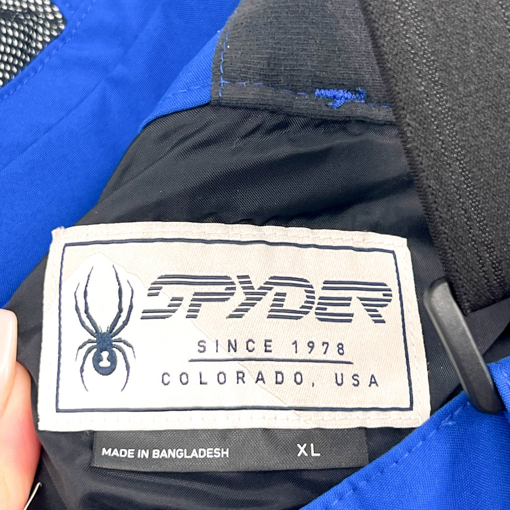 SPYDER Men's Boundary Insulated Snow Pants XL Aether Blue Waterproof NWOT