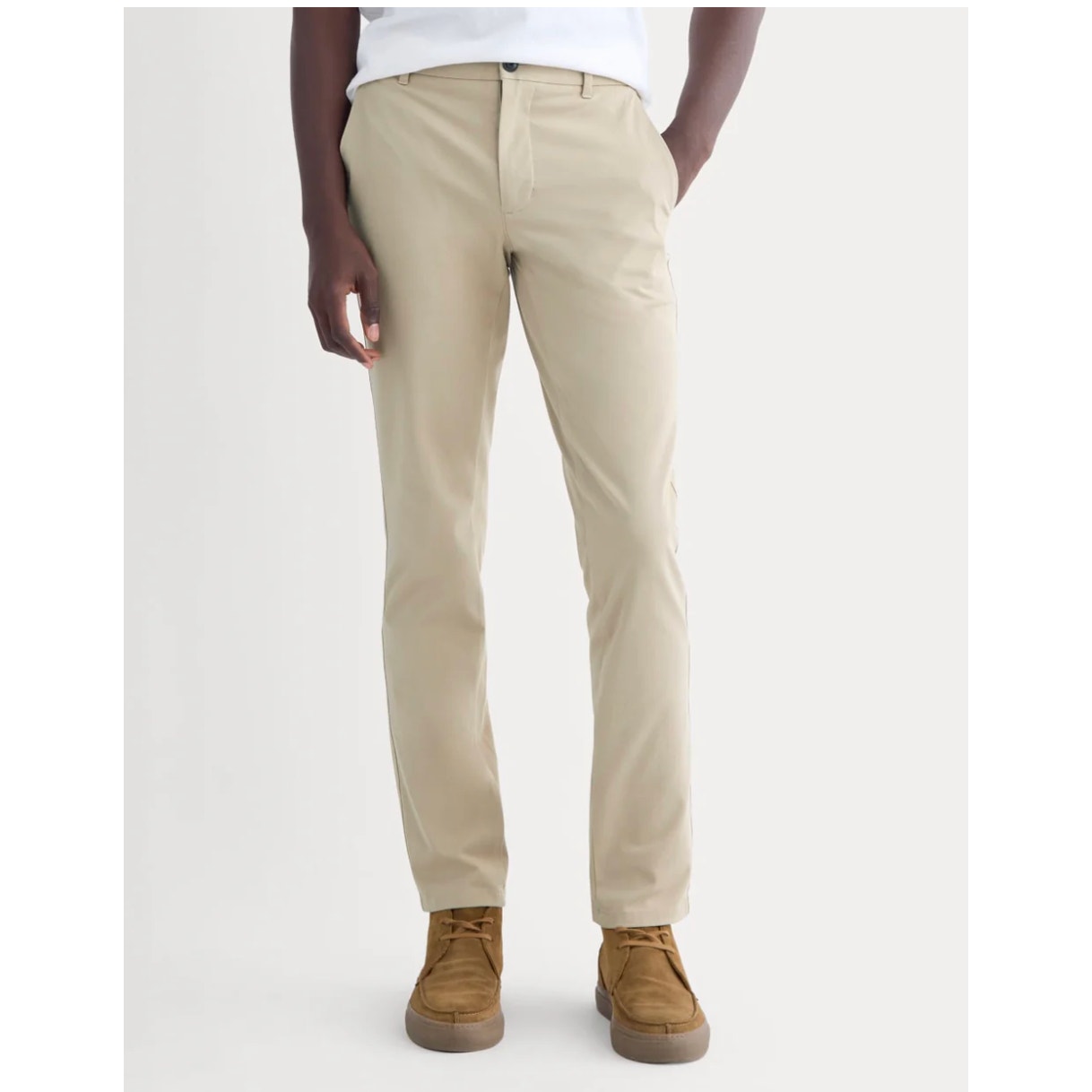 EVERLANE Mens The Performance Chino Pants 31x30 Khaki Uniform Slim Fit NWT
