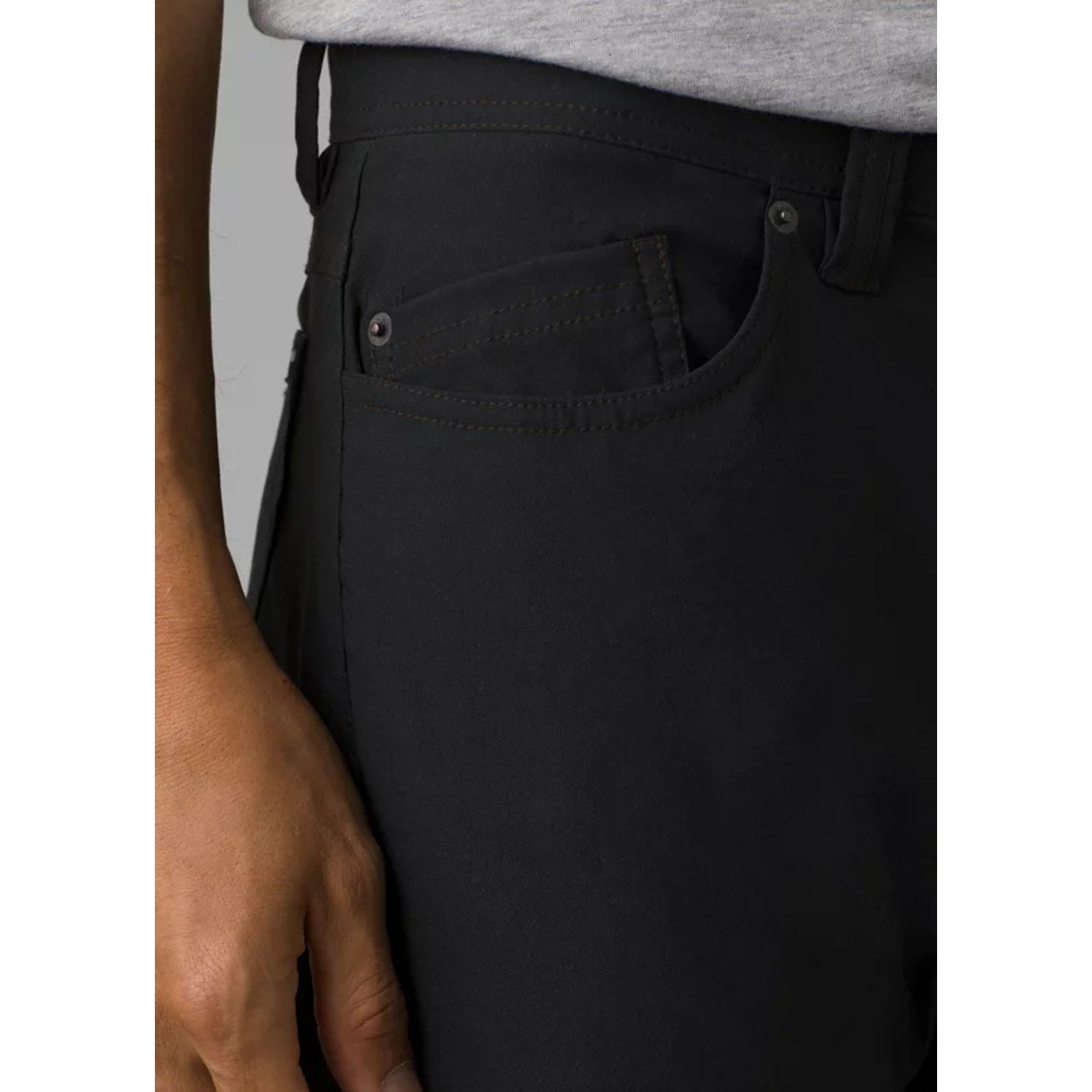PRANA Men's Brion Hiking Pants II 30 X 32 Black Water Repellent UPF 50+ NWT