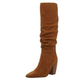 Vince Camuto Womens Aprine Knee High Boots Size 8.5 M EU 39.5 Brown Suede NWOB