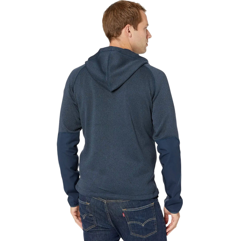 FJALLRAVEN Men's Ovik Fleece Hoodie Medium Navy Blue Jacket Full Zip NWT
